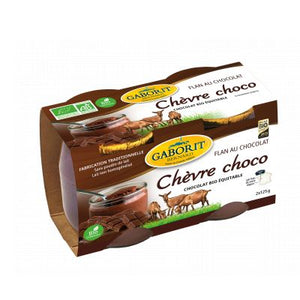 Flan Chevre Choco 2x125g De France