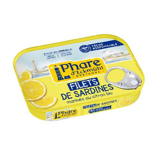 Filets Sardines** Marines Citron 63 G