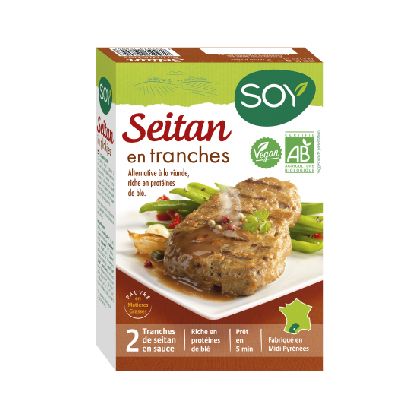 Seitan Tranches 2x125g