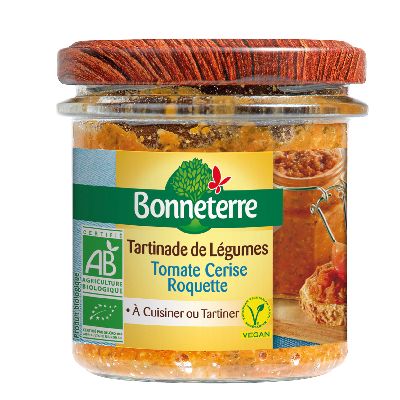 Tartinade Legumes Tomate Roquette 135 G