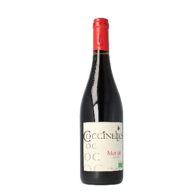 Vin Rouge Pays D Oc  Merlot 75 Cl