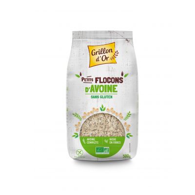 Flocons Avoine Sans Gluten 500 G – Satoriz L'Isle d'Abeau